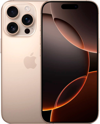 iPhone 16 Pro Sim+Esim Новый, распакованный, активированный Desert Titanium 256gb
