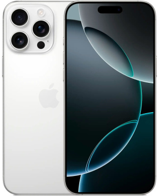 iPhone 16 Pro Max Новый Sim+Esim white_titanium 512gb