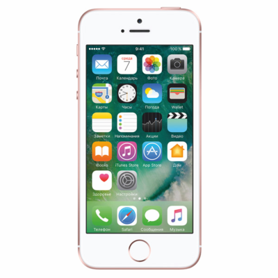 iPhone SE б/у Состояние Удовлетворительный rose 64gb