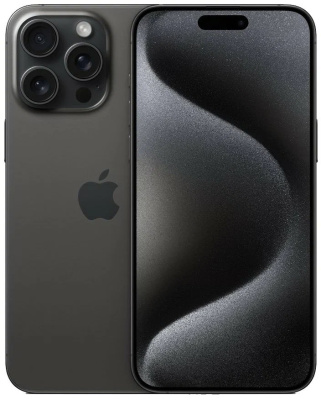 iPhone 15 Pro Max ESim  Black Titanium 256gb б/у