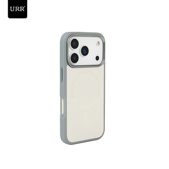 Чехол Matte Glass Case URR Gray MagSafe на iPhone 17 Pro Max